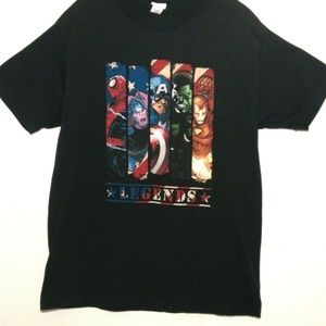 Marvel Legends Graphic Design T-Shirt